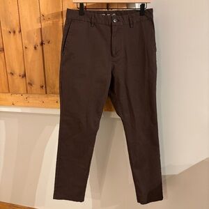 Old Navy Men's Dark Brown Chinos